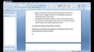 SAP ABAP dictionary interview question and answer 