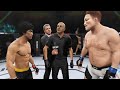 Bruce Lee vs. Flying Fatman (EA Sports UFC 2)