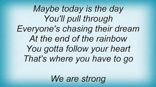 Saxon - We Are Strong Lyrics