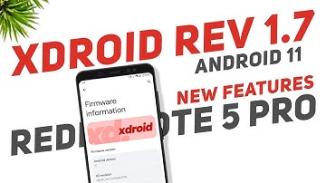 XDroid Rev 1.7 For Redmi Note 5 Pro | Android 11 | New Features | Miui Camera, New Gaming Mode