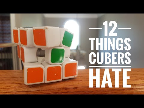 12 things CUBERS HATE! 😡 | CubeStopCubing
