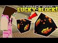 Minecraft: PRESTONPLAYZ LUCKY BLOCK!!! (LAVA & TROLLING!) Mod Showcase