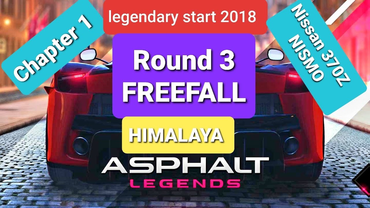 Asphalt 9 Clash gimalai Freefall. Легендарный старт