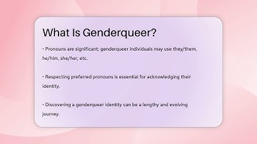 What Is Genderqueer? - Gender Equality Network