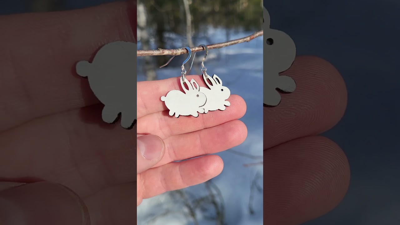 Pupu puukorvakorut