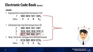 #8 Kriptografi - Teknik Block Cipher | Electronic Code Book & Cipher Block Chaining