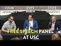 Free Speech Panel at USC: Dave Rubin, Colin Moriarty and Steve Simpson