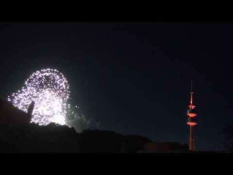  Münchner SOMMERNACHTSTRAUM - Fuerwerk - Olympiapark München am 15.07. 