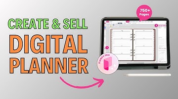 How to Create Digital Planner with Hyperlinks  Tabs to Sell on Etsy with Planify Pro