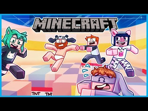 minecraft but the floor is falling and we all die...