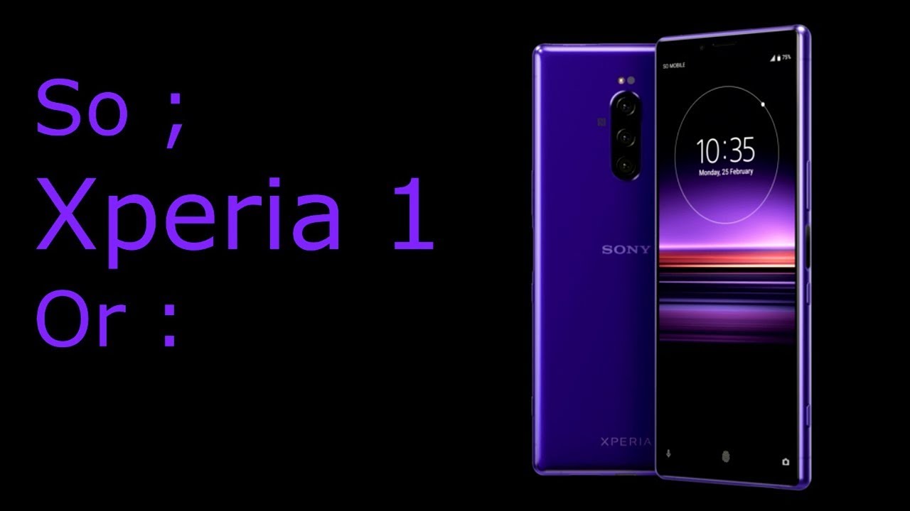 Xperia 1 v отзывы