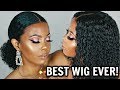 MOST NATURAL CURLY LACE WIG PRE-PLUCKED HAIRLINE | BEGINNER HD LACE MELT DOWN MYFIRSTWIG | TASTEPINK