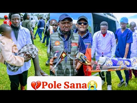 MARAKWET BLEEDING AGAIN Listen To CS Kipchumba Murkomen Report On Landslide In Chesongoch Marakwet