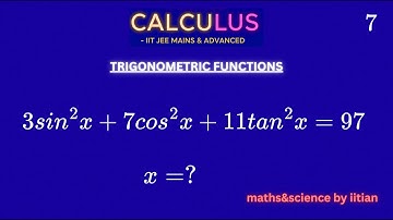 TRIGONOMETRY : What