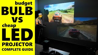 LED Projectors vs Budget Bulb Projectors: Which One Should You Buy?