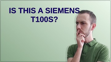 Retrocomputing: Is this a Siemens T100S?
