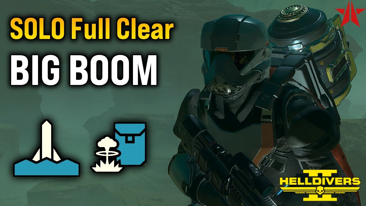 Helldivers 2 - Solo Silo and Portable Hellbomb go HARD ... - YouTube