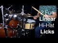 2 Hi Hat Licks for Tasteful Grooves- Drum Lesson with Eric Fisher