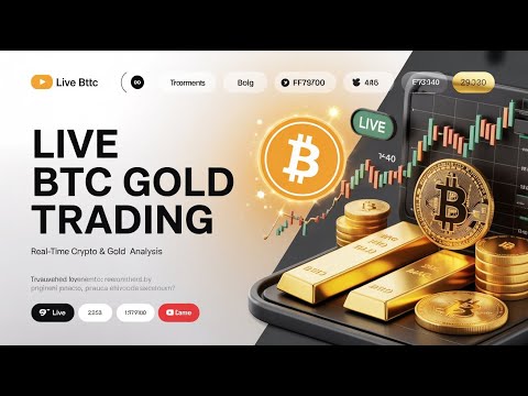 LIVE BITCOIN TRADING SIGNALS | BTC • GOLD #livetrading #cryptotrading #btc #trading #livebtc
