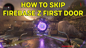 The Sai Jump Is Broken! How To Skip First Door In Firebase Z Cold War Zombies