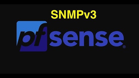 [PfSense] SNMPv3 configuration NET-SNMP
