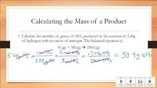 Chapter 12 Section 2: Chemical Calcuations