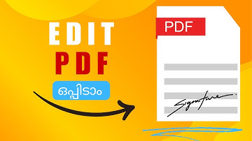 PDF എഡിറ്റിംഗ് എളുപ്പത്തിൽ | How to Edit PDF Files Using LibreOffice (Malayalam Tutorial)