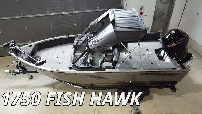 1750 Crestliner Fish hawk 4 stroke Yamaha by 90 fuel injected - boats - by  owner - marine sale - craigslist