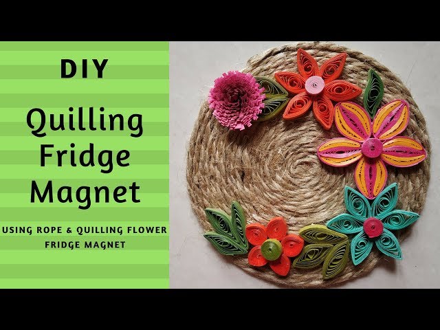 DIY Magnets - Flowers