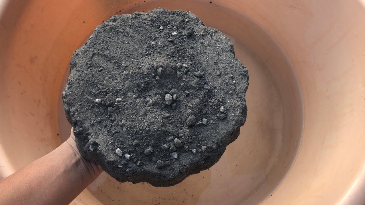 🌼water dipping series #10 || pure charcoal with white stones water crumbling 👌