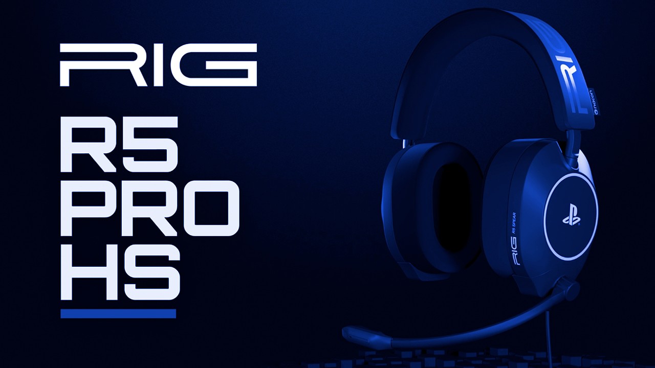 RIG R5 SPEAR PRO HS Wired Headset Setup for PlayStation 5