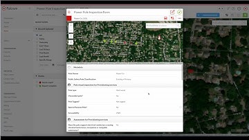 Fulcrum GIS Lines and Polygons for Power Pole Inspections