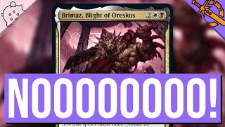 NOOOOOOOO! | Brimaz, Blight of Oreskos | March of the Machine Spoilers | Magic: the Gathering