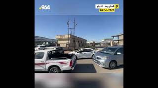 طوابير على محطات الوقود في الفلوجة