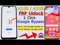 Samsung A10S/A20S FRP Bypass Android 11 | Remove FRP | Google Account Bypass in 1 Click Without PC