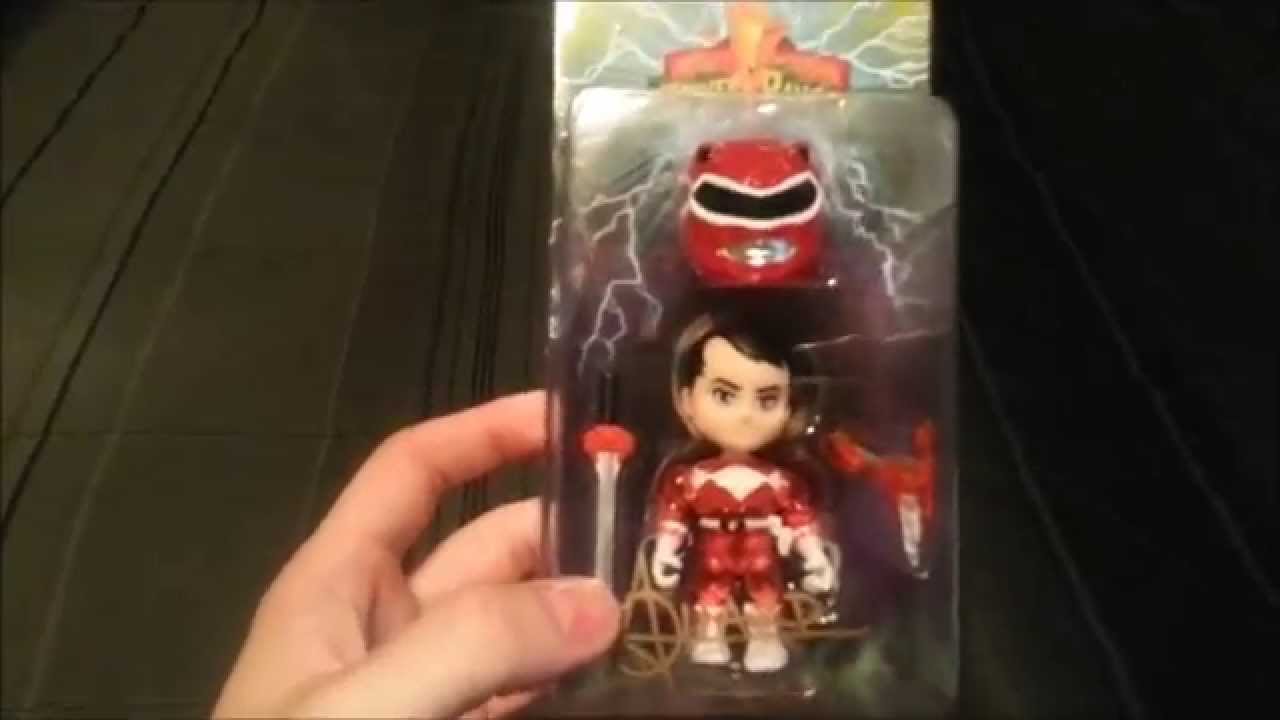 SDCC 2015 Power Rangers Crystal Armor Red Ranger Loyal Subjects Vinyl ...