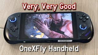 The OneXFly PC gaming handheld is very, very good.