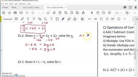 OpenStax College Algebra Ch 2.3 Literal Equation #3
