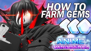 How To AFK Farm Gems FAST *100K GEMS PER DAY* | Anime Vanguards