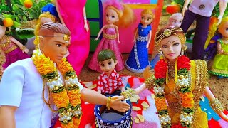 பானைக்குள்ள இருந்த மோதிரத்தை எடுத்தது யாரு? || After marriage Maha Atrocities || My Barbie Shows