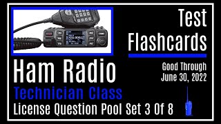 Ham Radio Technician License Flashcards 3 of 8 : Study to Pass and Review your Exam Online