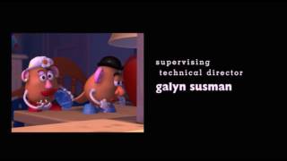 Toy Story 2 End Credits Disney Channel Version