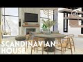 SCANDINAVIAN HOUSE || Sims 4 || CC SPEED BUILD
