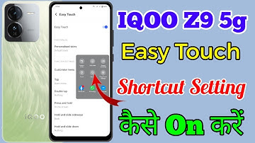 IQOO Z9 5g Easy Touch Setting Kaise On Kare // How To Easy Touch Setting On IQOO Z9 5g // Tech Suraj