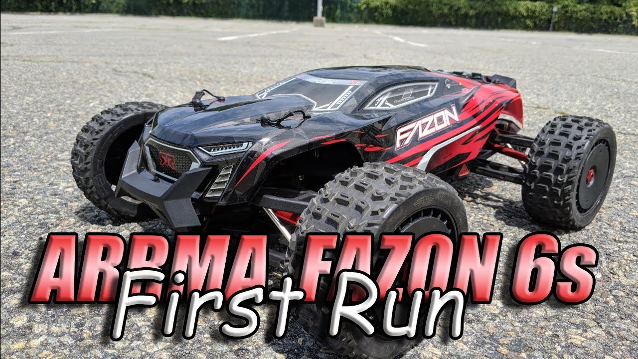 Arrma Fazon 6S First Run - YouTube