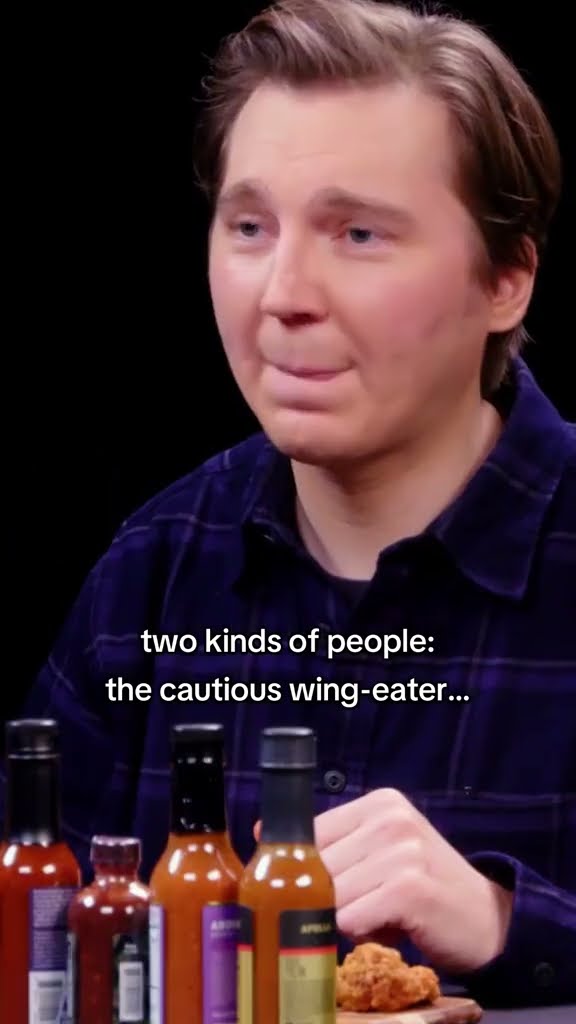 There are 2 kinds of Hot Ones guests... which would you be? ?