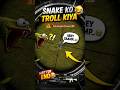 Snake Ko Aise Troll Kiya 😂 | PUBG Mobile ShortsCamping Snake Got Exposed 😂🐍 | #shorts