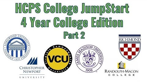 College Jumpstart Panel - Part 2