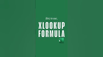 XLOOKUP IS BETTER THAN VLOOKUP here