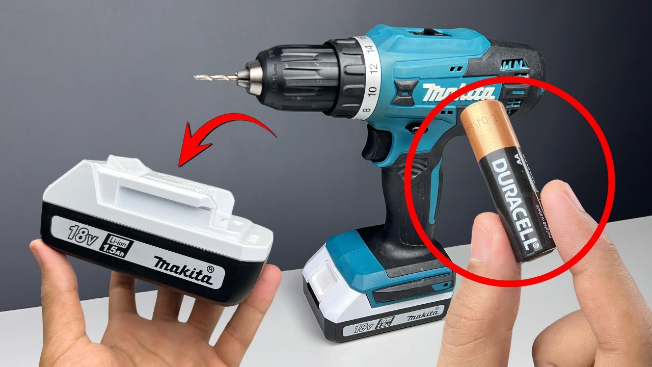 Invention from lithium battery and 1.5V battery!Genius Idea - YouTube